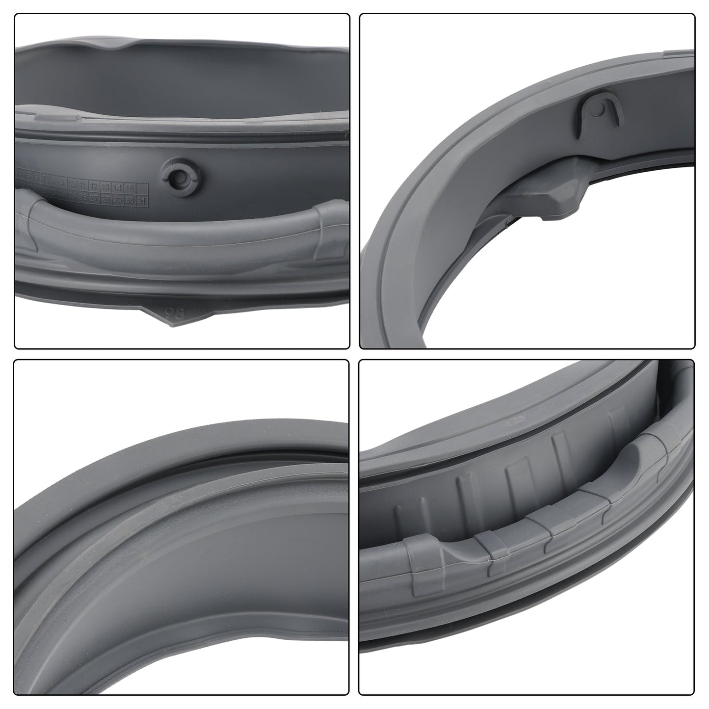Guarnizione porta DC64-03198A 03176A 03365A per lavatrice Samsung