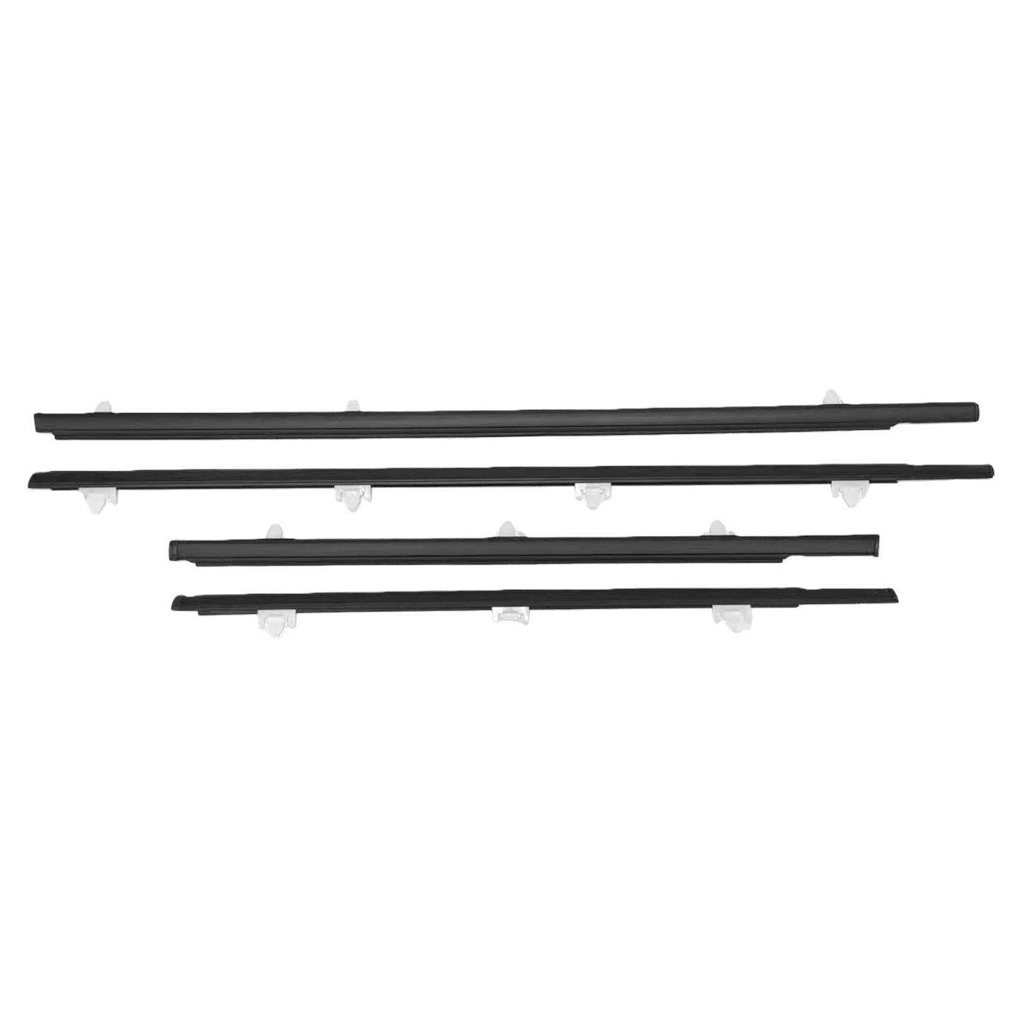 4 guarnizioni per finestrini per Nissan Sunny B13 1991-1994