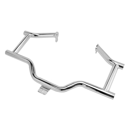 Protezione paraurti antiurto cromata per Road King Police FLHP 2014-2023