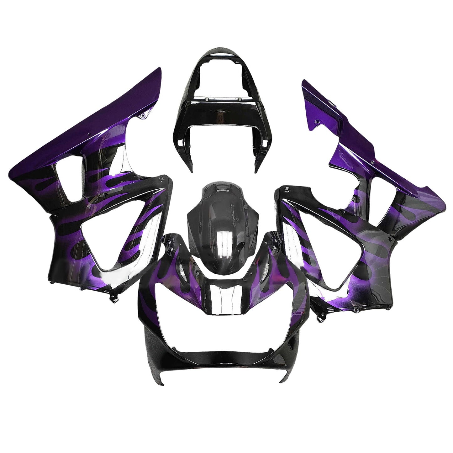 Kit carenatura iniezione plastica ABS per Honda CBR929RR 2000-2001