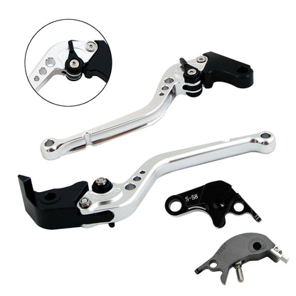 Leva frizione freno lunga adatta per YAMAHA YZF R7 MT-10/SP FZ-10/SP 2022-23
