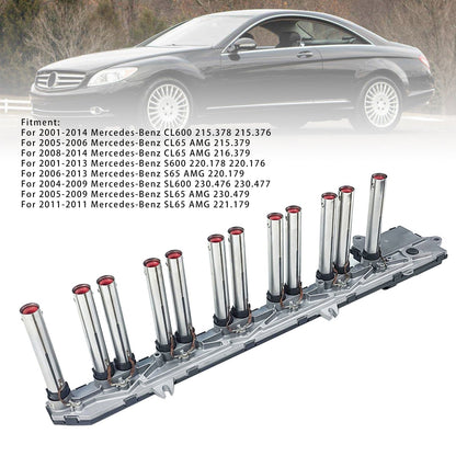 Mercedes-Benz SL65 AMG 221.179 2011-2011 Nuovo connettore per candele di accensione con bobina sinistra 2751500780