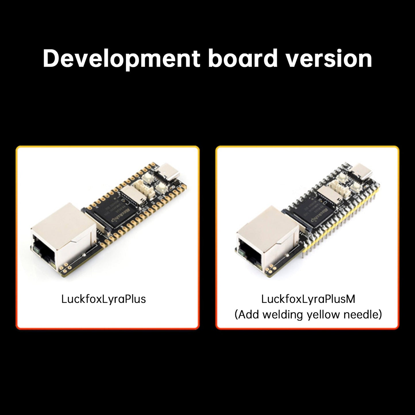 Scheda di sviluppo Linux Luckfox Lyra Plus con chip RK3506G2, porta di rete RJ45 da 128 MB