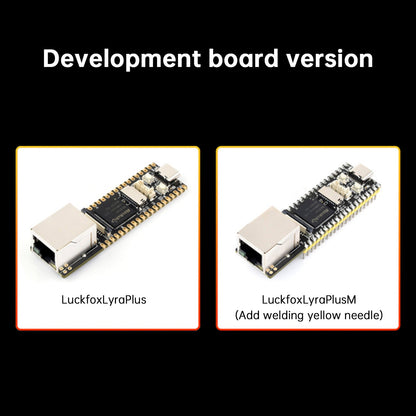 Scheda di sviluppo Linux Luckfox Lyra Plus con chip RK3506G2, porta di rete RJ45 da 128 MB