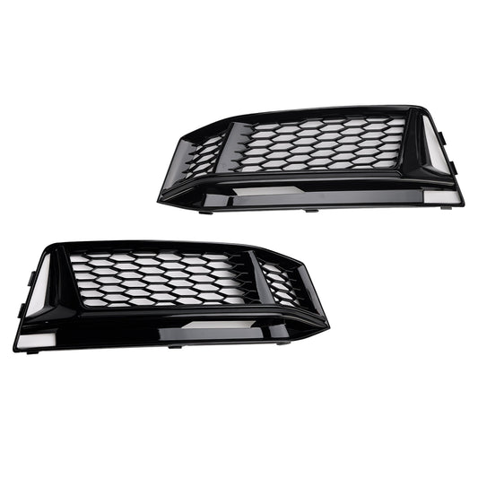Griglia di copertura fendinebbia AUDI A4 B9 S-Line S4 2016-2018 (2 pezzi)