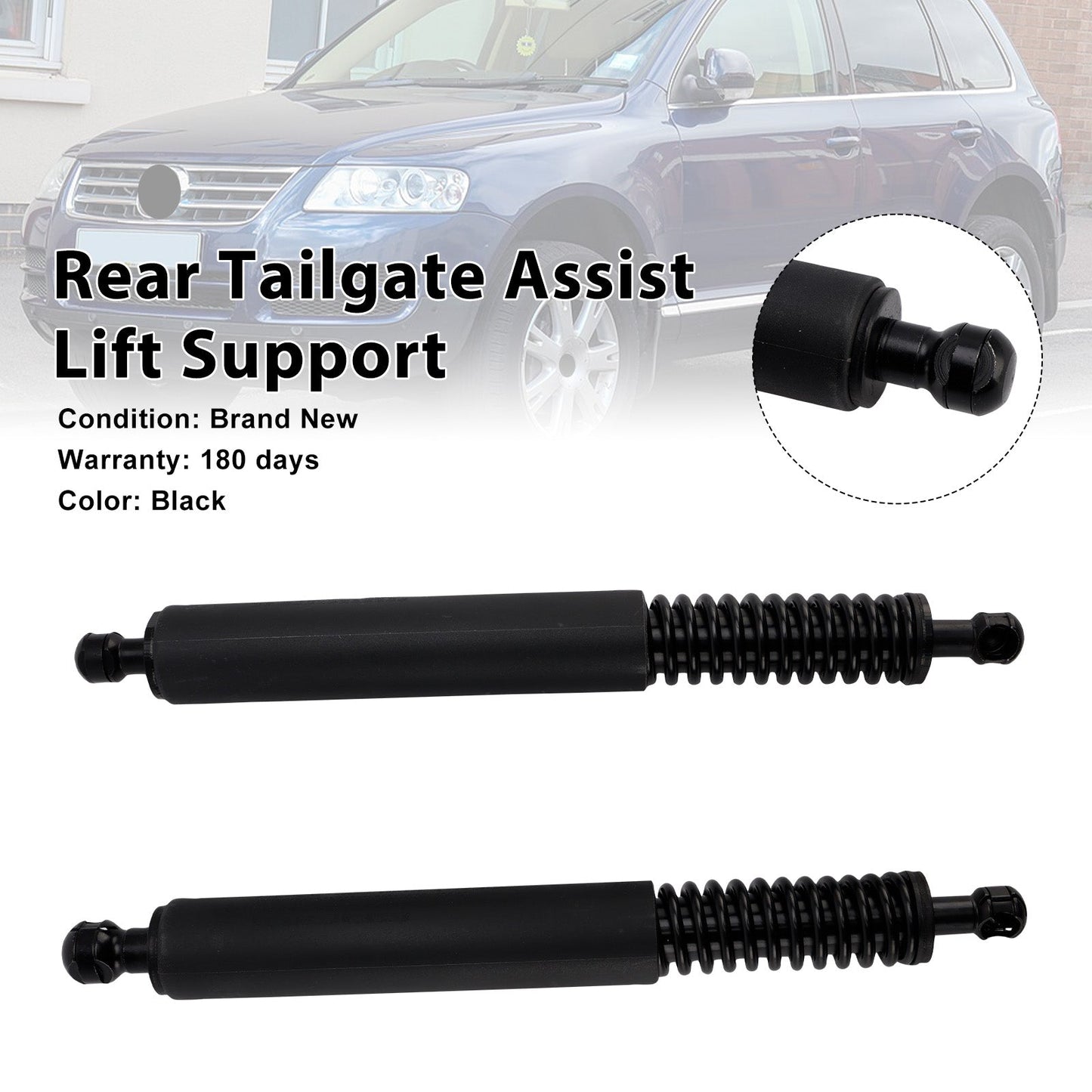 Supporto ammortizzatore per portellone posteriore 7L6827550N adatto per VW Touareg 7L SUV