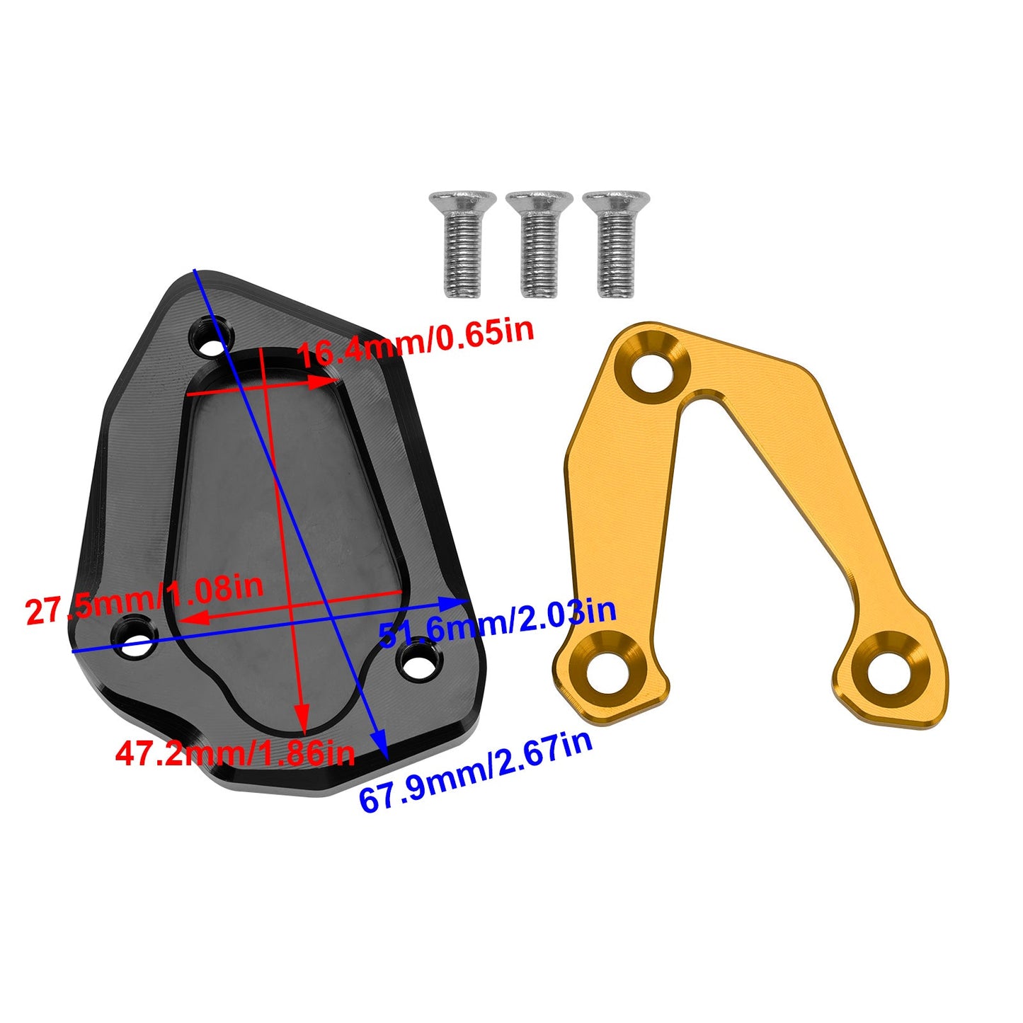 Piastra allargata per cavalletto BMW S1000RR 2020+