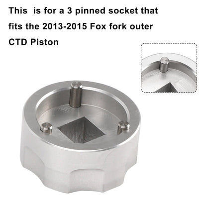 Strumento per presa forcella per la rimozione del pistone esterno a 3 pin Fox CTD - 398-00-504