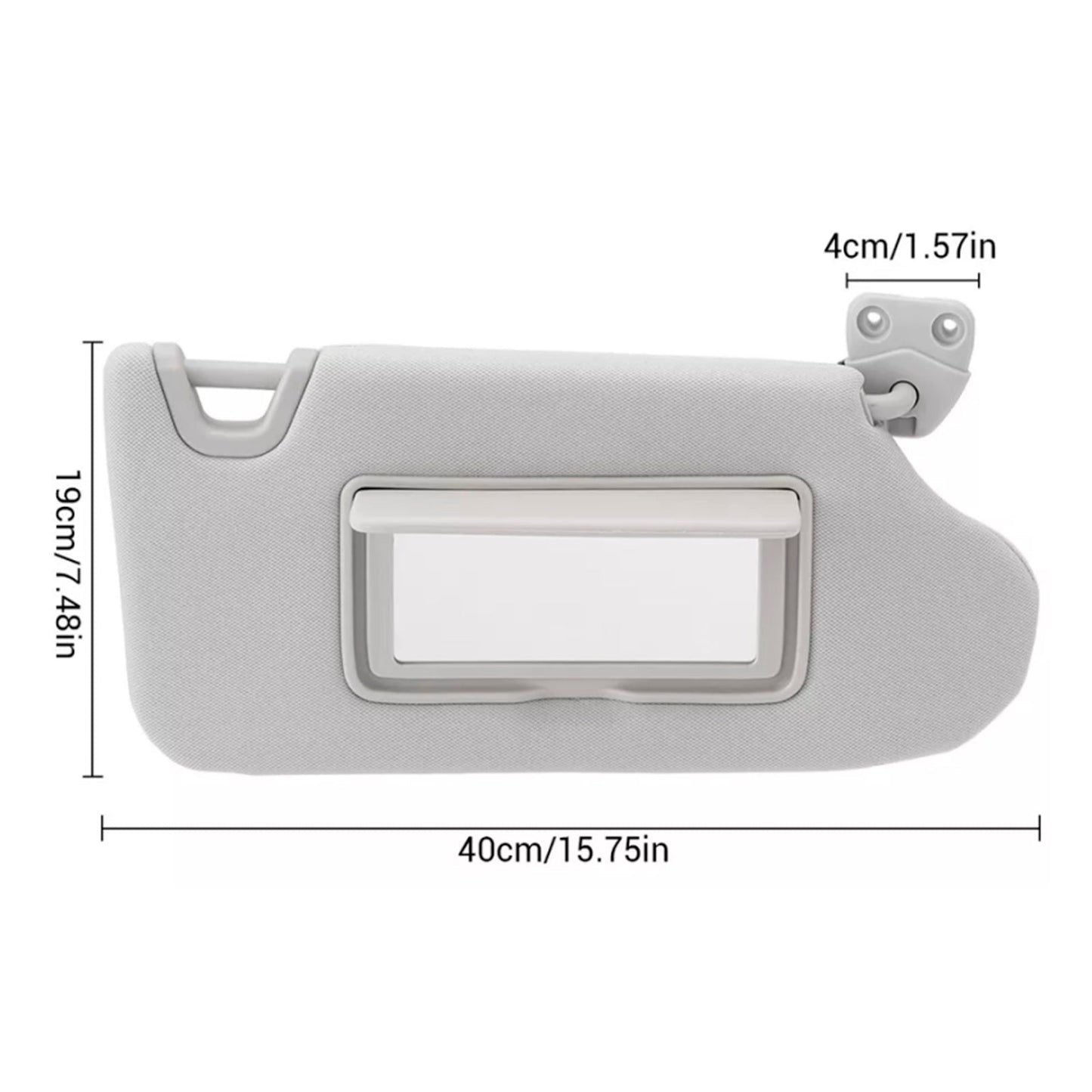 Visiera parasole destra grigia Nissan Altima 2013-2018 964003TA2A