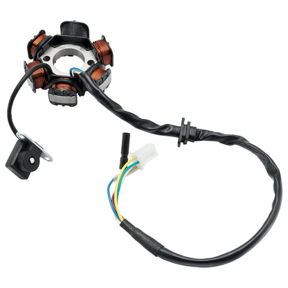 Magneto Statore Alternatore 6 Bobine Per Adly Herchee GK 125 Cat Noble Thunder Bike