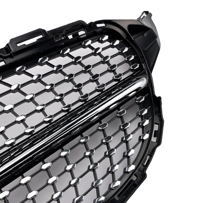 Griglia anteriore a diamante adatta per Benz Classe C W205 C250 C300 C400 2015-2018
