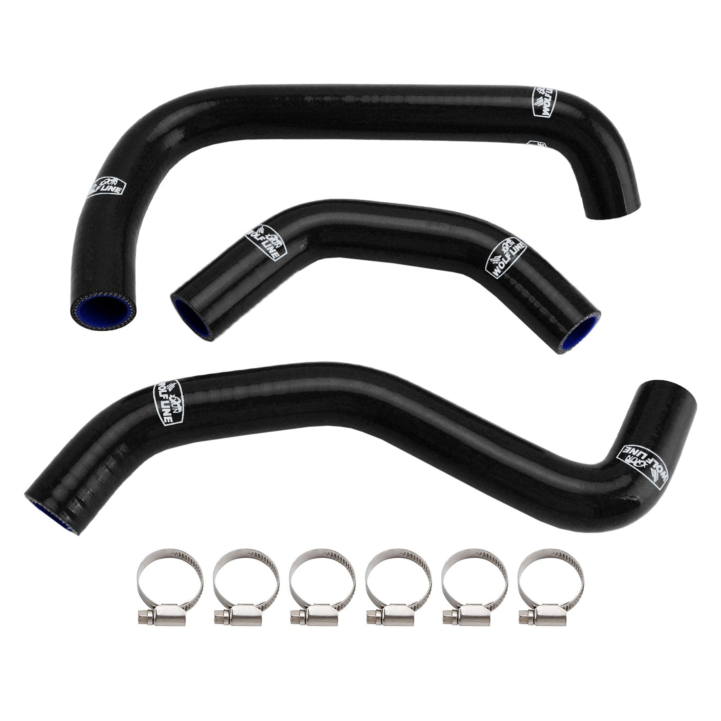 Tubo flessibile del liquido di raffreddamento del radiatore in silicone Kawasaki ZX10R ZX-10RR 2021-2025