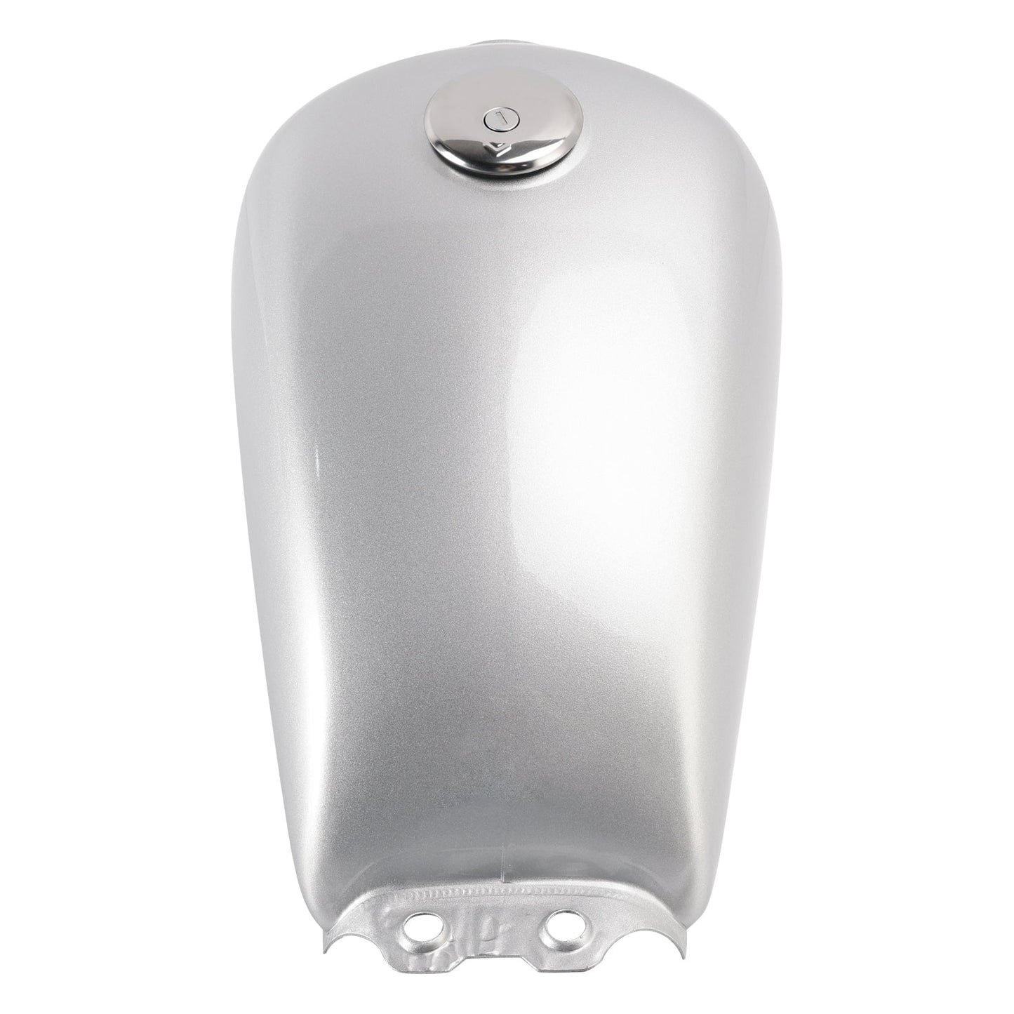 Serbatoio carburante Cafe Racer 9L / 2,4 Gal per Suzuki GN125 GN 125 250 - Argento