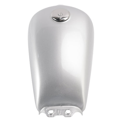 Serbatoio carburante Cafe Racer 9L / 2,4 Gal per Suzuki GN125 GN 125 250 - Argento