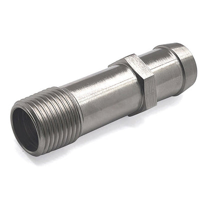 Raccordo per tubo flessibile del riscaldatore da 2 pezzi, pompa dell'acqua da 3/4"", aspirazione da 5/8"" per motori Chevy SBC V8
