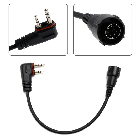 Cavo convertitore da spina sostituibile H42 a A24 per cuffie ICOM A25CE A25N A24
