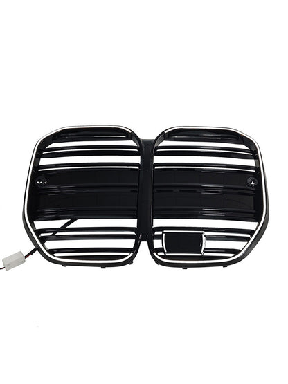 Griglia paraurti anteriore stile M4 per BMW Serie 4 G22 G23 G82 con ACC, compatibile con i modelli 2020-2025.