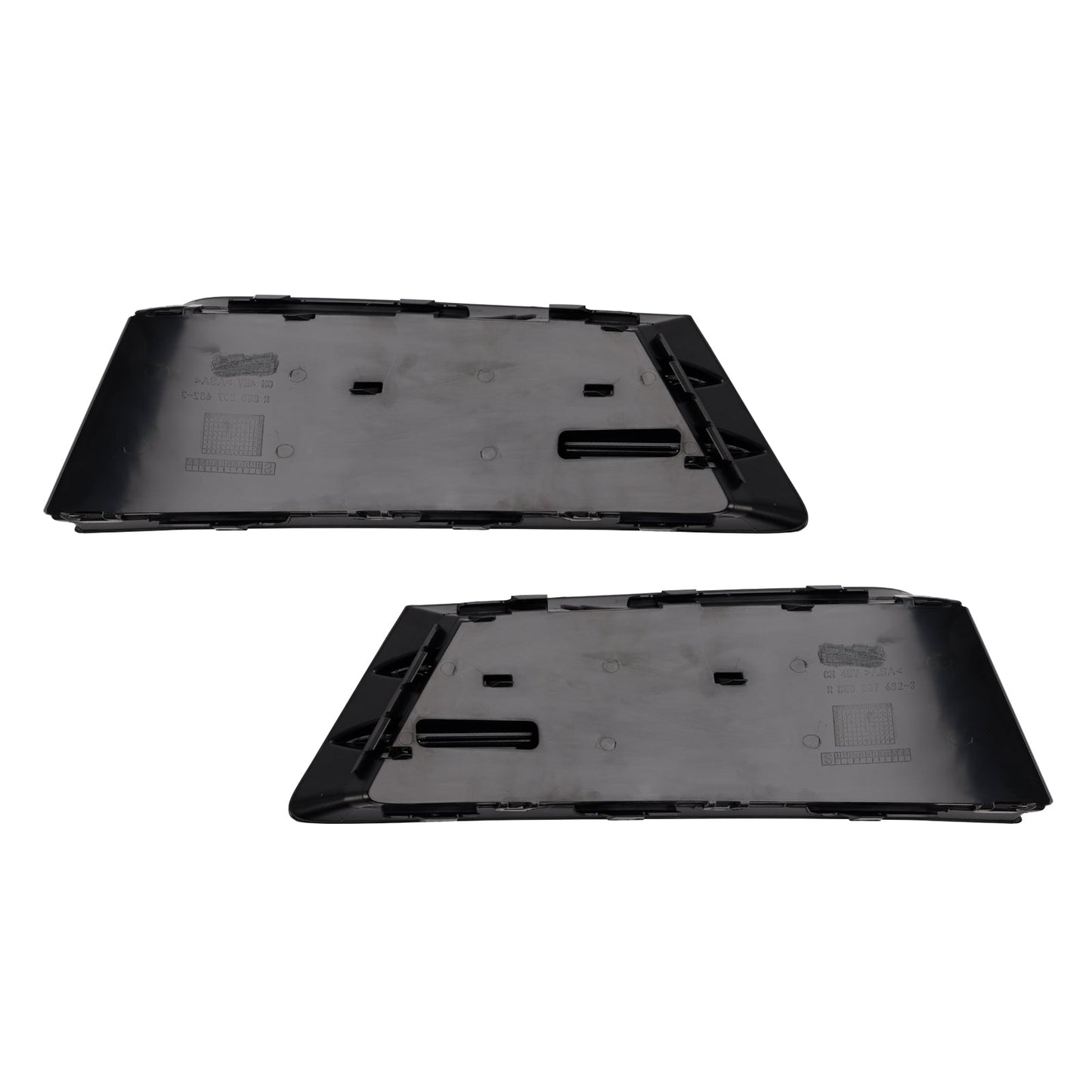 Griglia fendinebbia anteriore AUDI A4 B9 2016-2018, griglia paraurti inferiore (2 pezzi)