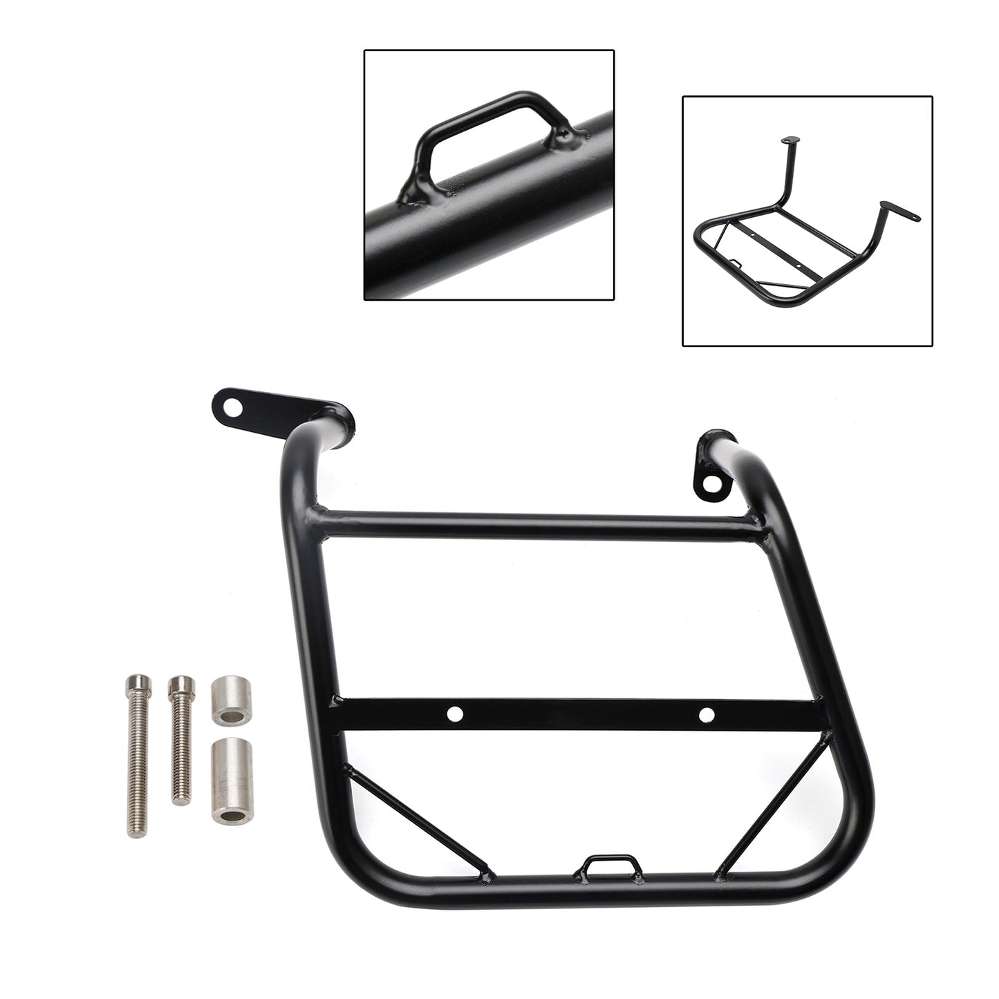 Supporto per borsa laterale nera per HONDA CRF250L JP Ver. 2021-2023
