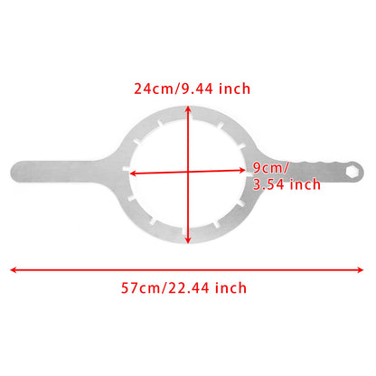 154527 Chiave in alluminio da 8-1/2'' per filtro a sabbia TR100C TR140C, TR100C-3, TR140C-3