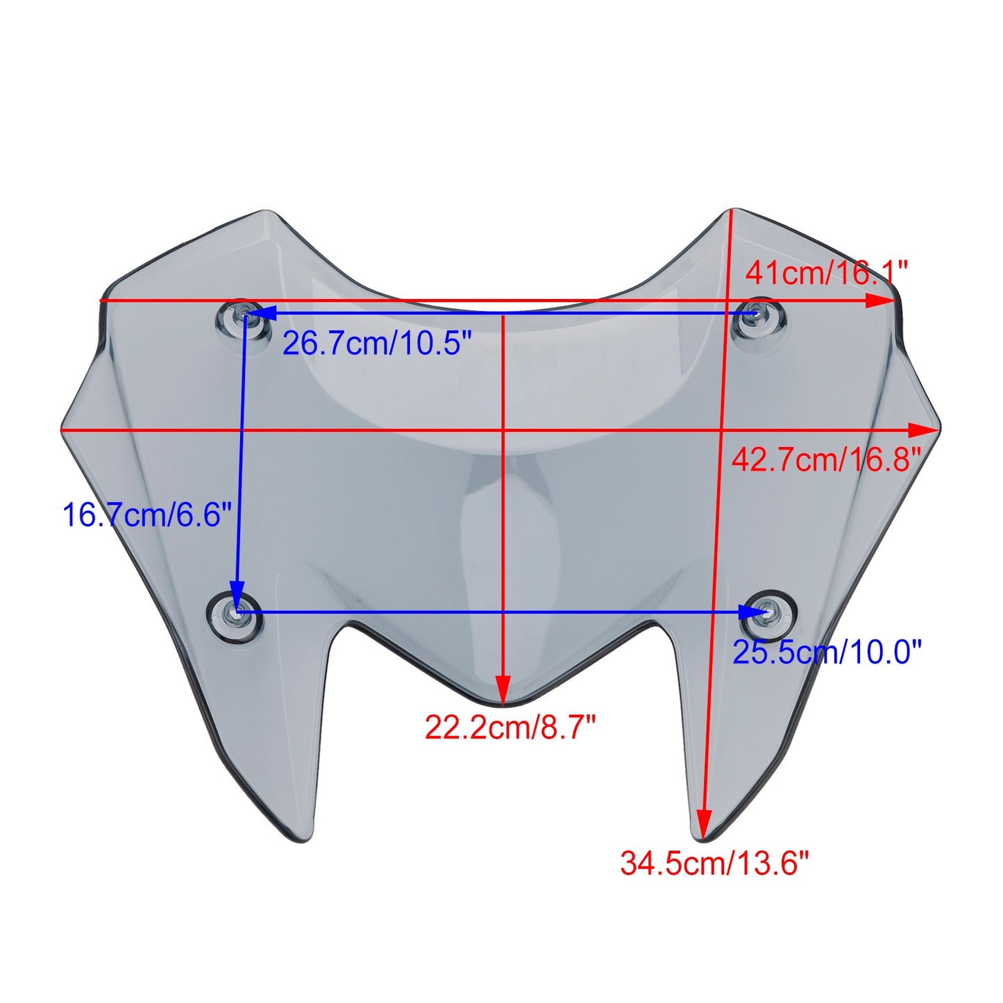 Parabrezza YAMAHA T-MAX 560 2022-2024 Parabrezza + staffa