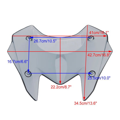 Parabrezza YAMAHA T-MAX 560 2022-2024 Parabrezza + staffa