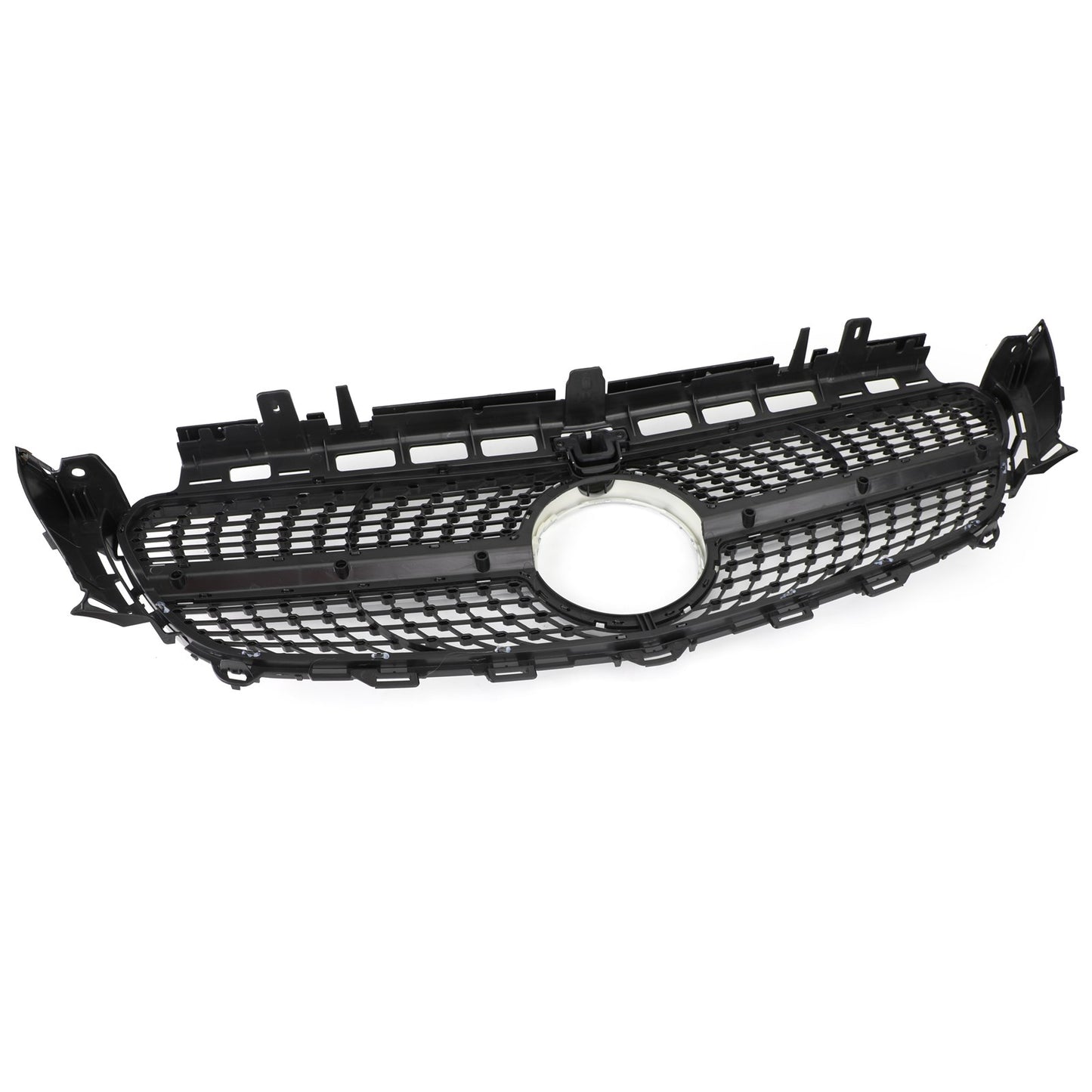 Per Mercedes Benz W213 E300 E400 16-19 Griglia Griglia Anteriore Bordo Argento