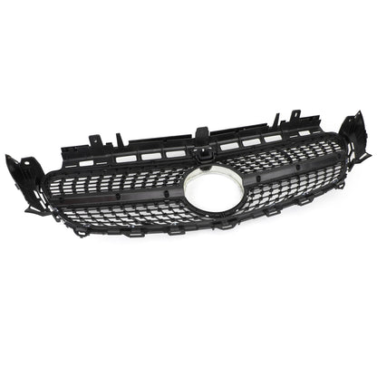 Per Mercedes Benz W213 E300 E400 16-19 Griglia Griglia Anteriore Bordo Argento