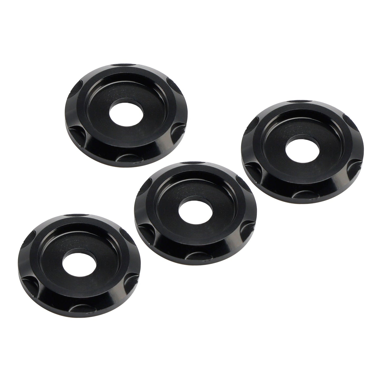 4 viti decorative in alluminio nero per parabrezza per Road Glide FLTR FLTRX 2015-2023