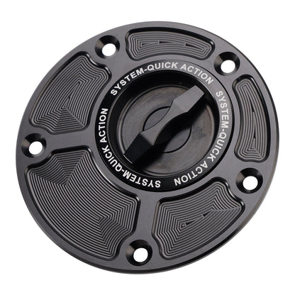 Tappo serbatoio carburante senza chiave CNC per Yamaha YZF-R1 YZF-R6 2000-2025 YZF-R3 2015-2025