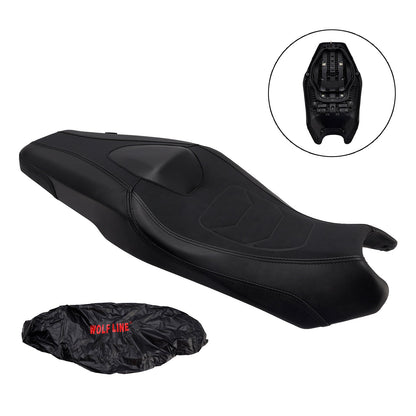 2025 Per Honda X-Adv 750 Forza Giallo Sedile anteriore Raider Cuscino conducente PU Fit Giallo