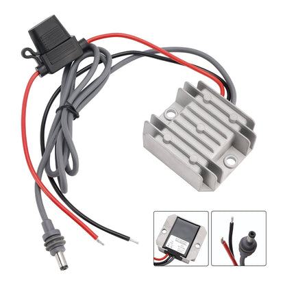Mini alimentatore da 12V/24V a 30V 3,5A 105W con conversione boost e fusibile