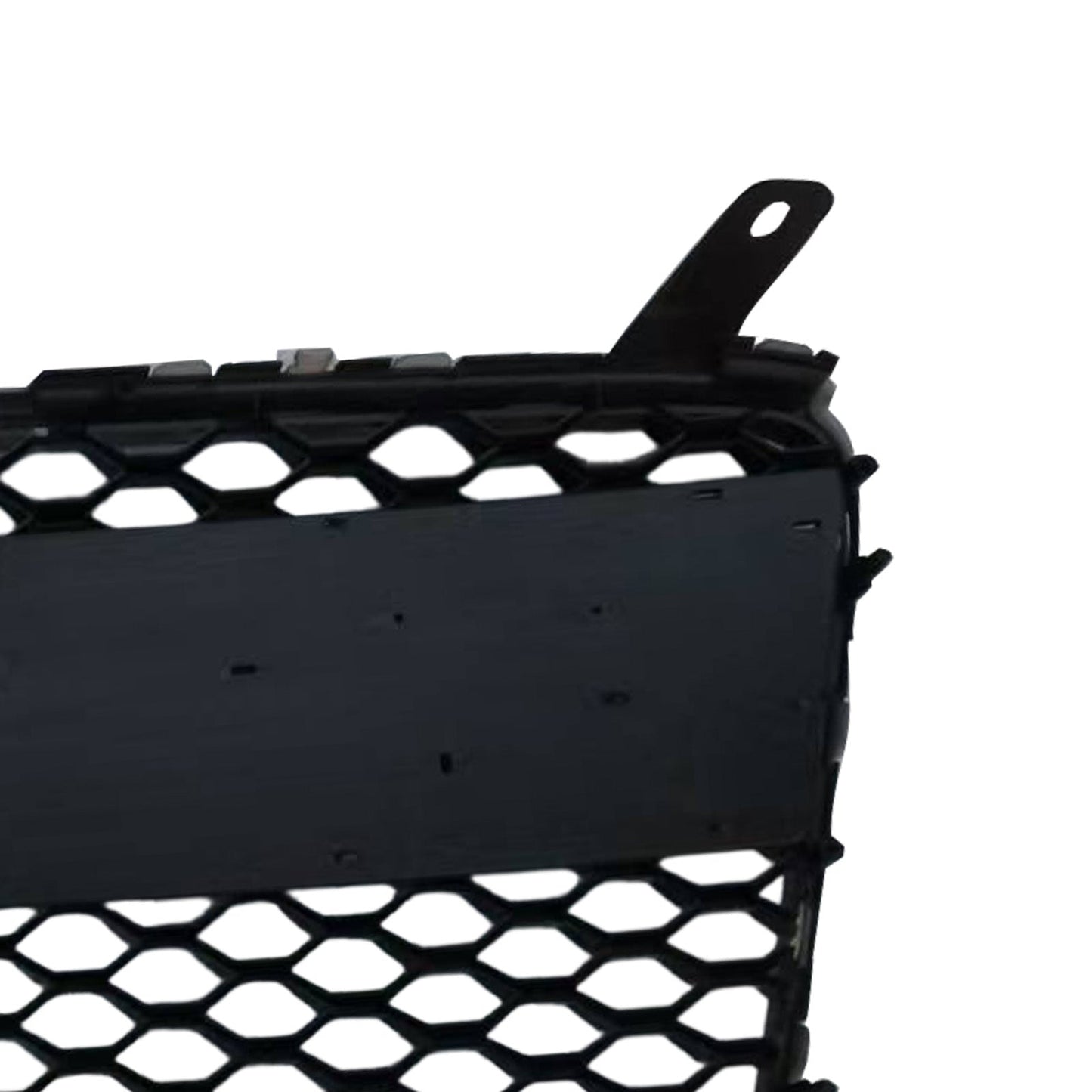 Griglia paraurti anteriore a nido d'ape per Audi R8 2007, colore nero lucido.