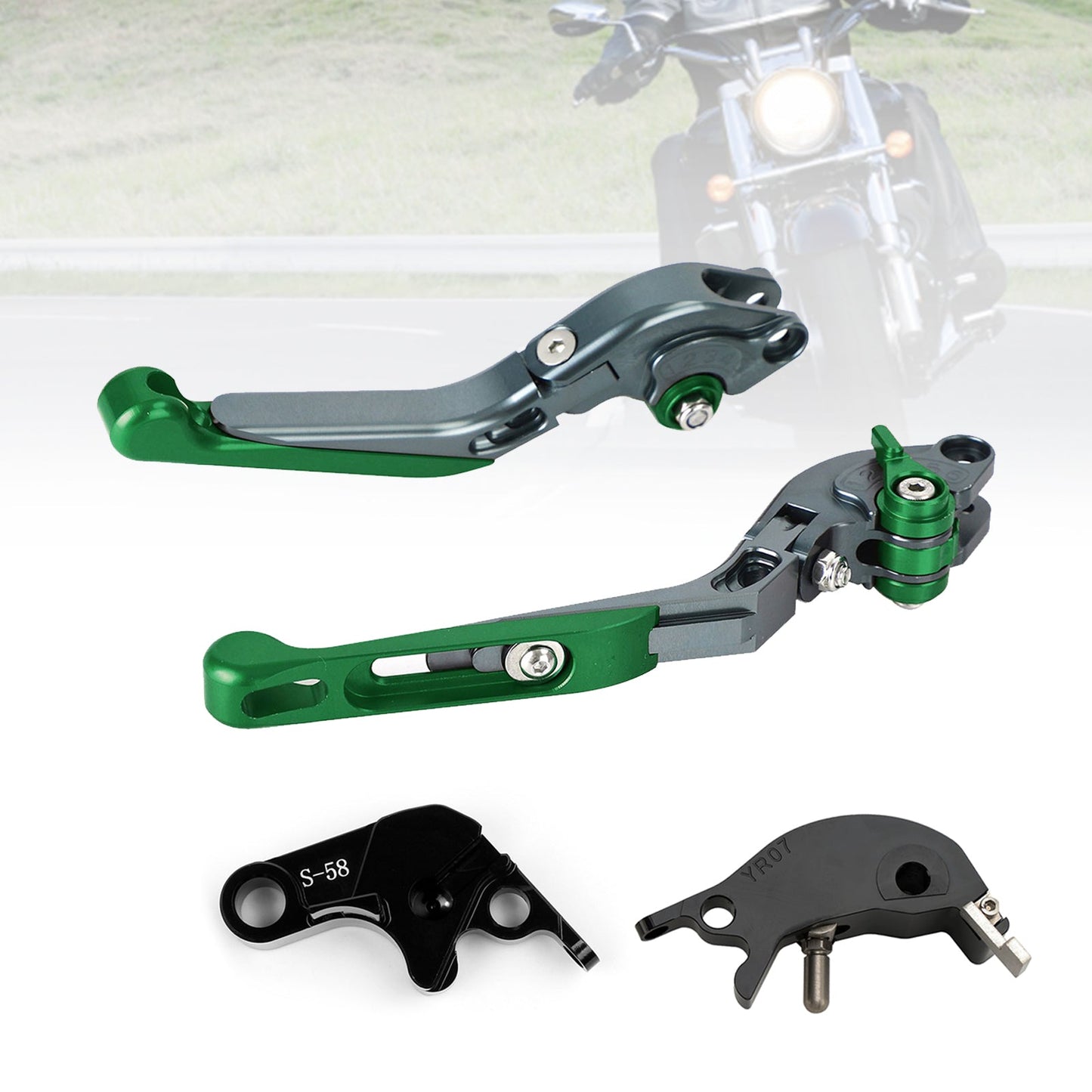 Leva freno frizione regolabile YAMAHA YZF R7 MT-10/SP FZ-10/SP 2022-2023