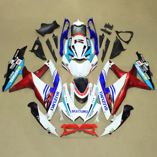Kit carenatura iniezione plastica ABS per Suzuki GSXR 600/750 2008-2010 K8