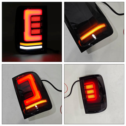 VW Amarok V6 2008-2019 Fanale posteriore a LED destro e sinistro, coppia, fumé