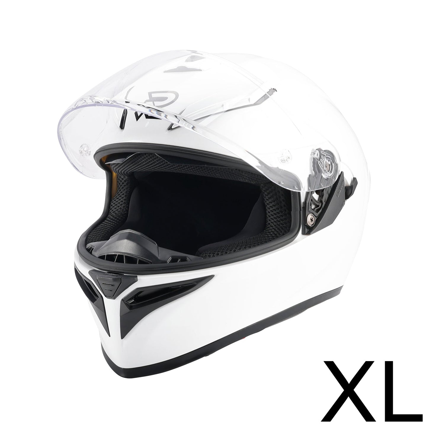 Casco da moto DOT per adulti Street Integrale Bianco