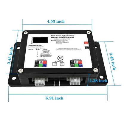13398-D0 Controller di scorrimento della velocità sincrona a doppio motore per Lippert V-Sync II