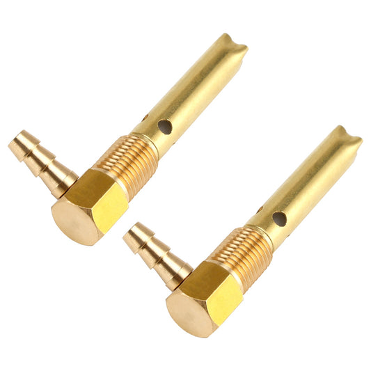 2 tubi flessibili da 1/4"" ID per sfiato del serbatoio del carburante, filettatura 1/4""-18NPTF, per serbatoi piccoli e grandi