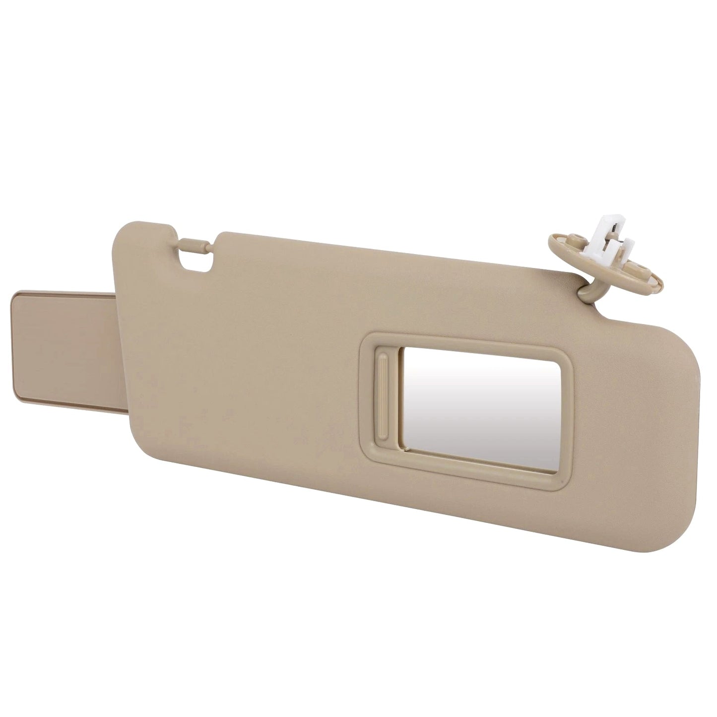 Coppia di alette parasole beige per Toyota Highlander 2008-2013, codice 74321-48490-E0/74320-48500-E0.