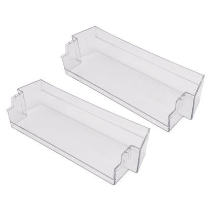 2 ripiani per frigorifero, grigi trasparenti, per porta centrale o superiore, 306 mm, compatibili con Dometic Caravan 289072710