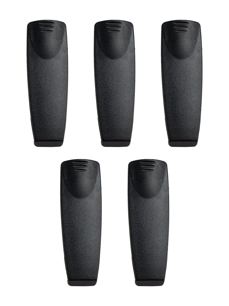 5 pezzi Walkie Talkie SL1M Clip da cintura per Sepura STP8000 STP8038 STP8035 Clip posteriore