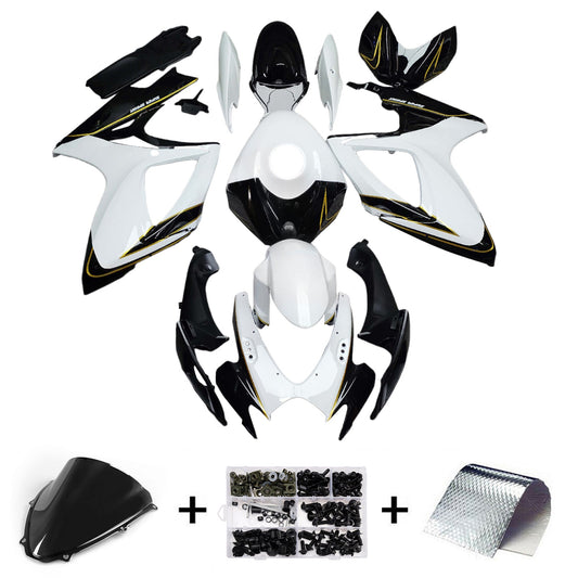 Kit carenatura iniezione plastica ABS per Suzuki GSXR 600/750 2006-2007 K6
