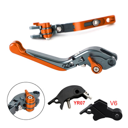 Leva freno frizione regolabile adatta per YAMAHA XSR900 XSR900GP MT-09 2024-2025
