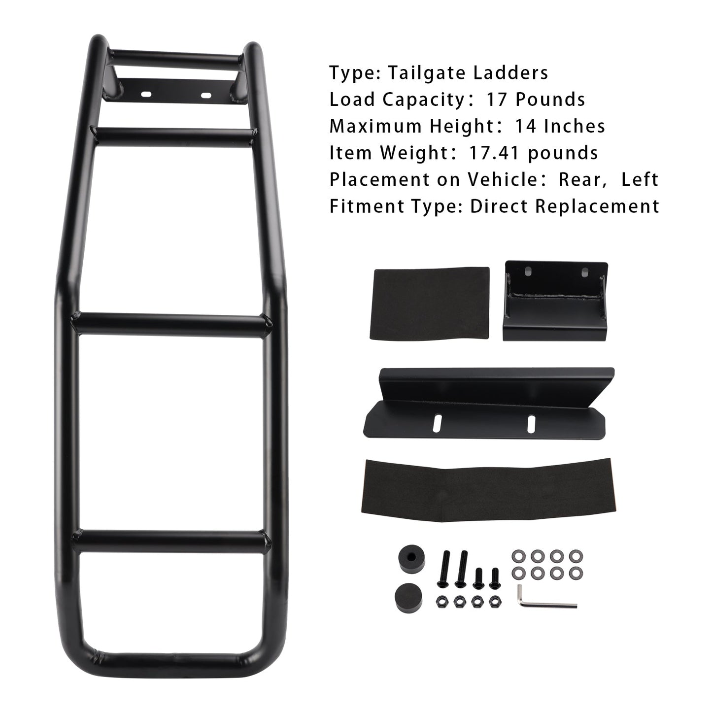 Kit scala per portellone posteriore lato sinistro per Toyota RAV4 2019-2025