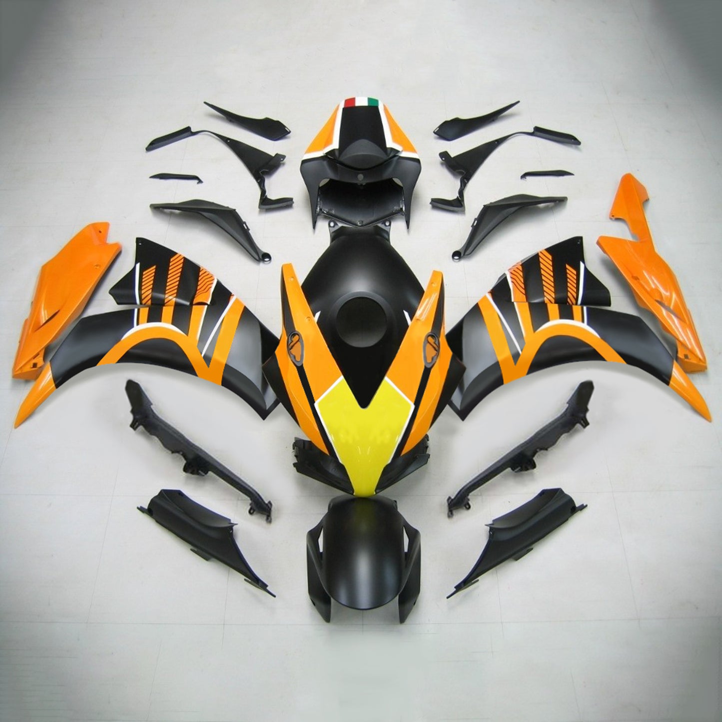 Kit carenatura Bodywork ABS di plastica per Honda CBR1000RR 2012-2016