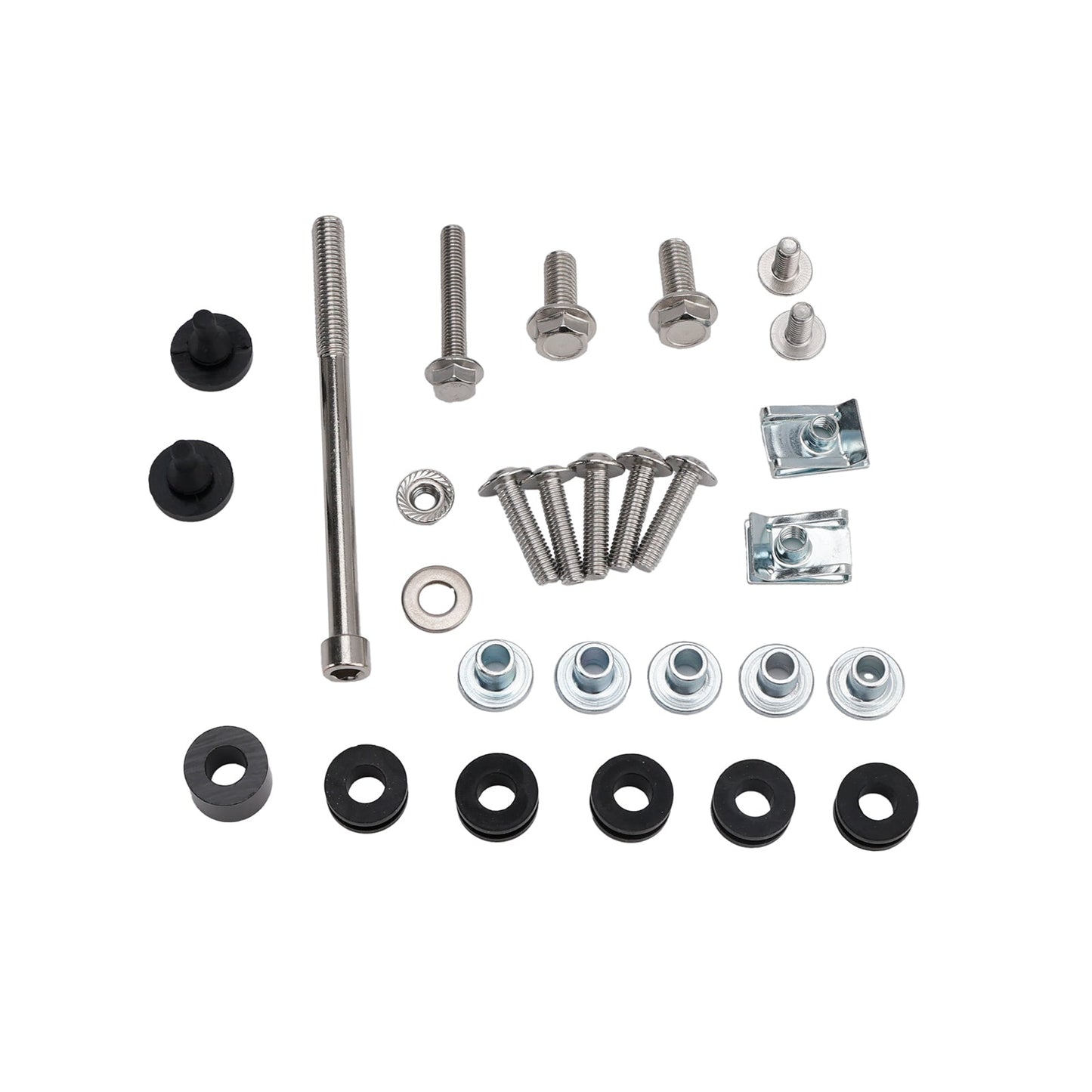 2024-2026 per Scrambler 400 X/XC Piastra paramotore nera
