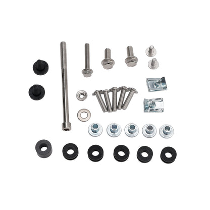 2024-2026 per Scrambler 400 X/XC Piastra paramotore nera