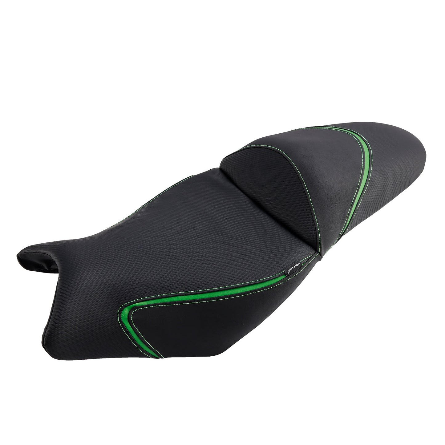 Sella passeggero completa con cuscino Kawasaki Versys650 2022-2024, verde