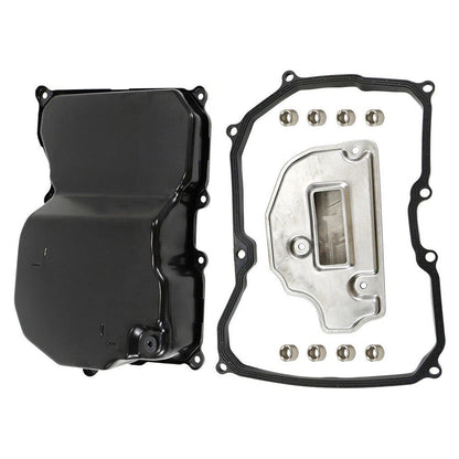 Coppa dell'olio della trasmissione con filtro, guarnizione e anello di fissaggio 09G321361A per VW